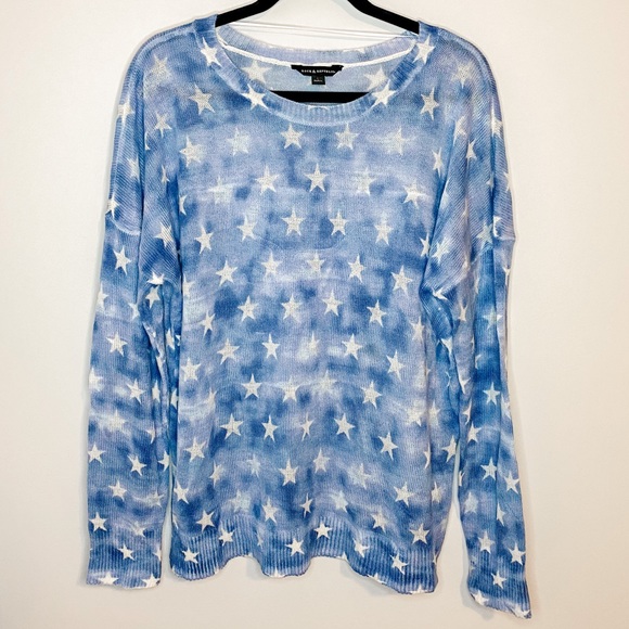 Rock & Republic Sweaters - Rock & Republic Freedom Ride Oversized Sweater